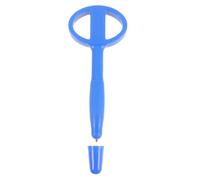 Mobestech Penna di Sicurezza per Carceri in Gomma Flessibile Blu Penna da Scrittura Ospedaliera Leggera e Portatile Punta Retrattile per Firma e Conversazione in Carcere Colore Casuale