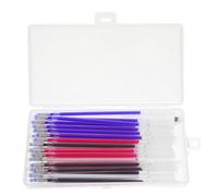 Mobestech Penna Evaporable al Calore per Tessuti Punta 1mm per Ricamo Cucito con Inchiostro Idrone-solubile Uso Domestico Strumenti per Marcatori Tessili in Plastica 1 Set Colore Casuale