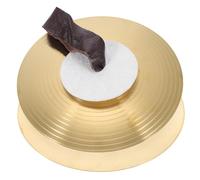 Mobestech Piatti Da Dito in Lega 8 Pollici Set Da Laccetto Per Ragazzo Ragazza Piccoli Strumenti Per Percussioni Scuola Esibizioni Danza Del Ventre Strumenti Musicali Portatili