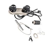 Mobestech Pickup Piezo per Violino con Manopola Volume Accessorio Plug-and-play per Violino Acustico Cavo con Connettore Rotondo Adatto Principianti e Musicisti Esperti