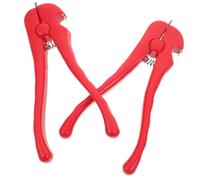 Mobestech Pinza Robusta per Vongole 2 Pezzi Apriscatole Ergonomico Antiscivolo per Utensile Leggero per Aprire Ostriche e Vongole Adatto per Uso