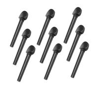 Mobestech Piroli di Accordatura in Ebano Neri per Oud, 12 Pezzi Professionali Robusti, Accessori per Strumenti a Corda, per Sostituzione e Manutenzione Dell’oud