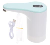 Mobestech Pompa Acqua Elettrica Per Dispenser Universale, Ricaricabile Usb, In Silicone E ABS Con Spia Luminosa Per Uso Quotidiano