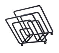 Mobestech Portatovaglioli Quadrato con Design Svuotatasche per Fazzoletti Moderno per e Uffici Colore Nero