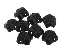 Mobestech Protezione Angolare per Amplificatore e Altoparlante 8 Pezzi in Plastica Nera Resistente per Trasporto e Prove Elevata Protezione e Resistenza All'usura