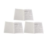 Mobestech Quaderno Di Notazione Musicale Per Principianti, Set Da 3 Pezzi, Formato Compatto Per Spartiti Di Chitarra, Quaderno Del Personale Manoscritto Rimovibile Per Esercizi Musicali