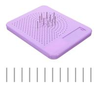 Mobestech Quilling Board con Spilli per Fissare Carta Strumento Resistente per Avvolgimento Facile e Veloce Adatto Creazioni Artigianali di Quilling