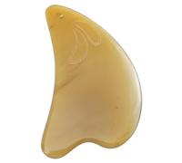 Mobestech Raschietto in Corno di Bue Piastra per Terapia Raschiante del Corpo Strumento Raschiante per Massaggio del Corpo Accessori per Massaggio su Collo Viso Occhi Spalle