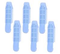 Mobestech Rulli per Chioma Clips 6 Pezzi Rullo Chioma Styling Ricci Mossi Permanente Temporanea Leggero in ABS per DIY