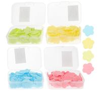 Mobestech Sapone in Foglietti Monouso per Lavaggio Mani, 10 Pezzi Scatola di Plastica, Leggero e Pratico per Attività All'aperto come Barbecue e Viaggi Colore Casuale