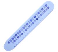 Mobestech Scala Matematica Numeri Bambini Righello Scorrevole Per La Matematica Giochi Di Apprendimento Della Matematica Giocattoli Parecchi Piedi Bambino Plastica Numero