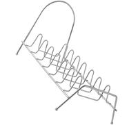 Mobestech Scolapiatti Da Banco in Acciaio Resistente Organizer Cucina Per Piatti e Utensili Con Supporto Stabile e Antiruggine Mensola Salvaspazio Per Stoviglie e Posate