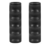 Mobestech Set 2 Pezzi Impugnature in Pvc per Maniglie Carrelli e Sedie a Rotelle, Fasce Antiscivolo Ergonomiche 118x32mm, Accessori Protezione Mani per Carrelli della Spesa e Ausili