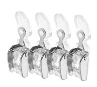 Mobestech Set 4 Piedini per Cucire in Acciaio Inossidabile Piedino per Macchina da Cucire Domestica e Industriale Accessorio per Cucito Professionale e Rammendo Facile da Installare e