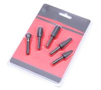 Mobestech Set 5 Pezzi Raspe Rotanti per Intaglio Legno Elettrico in Acciaio Inox per Foratura e Levigatura