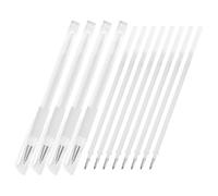 Mobestech Set da 1 Penna Cosmetica Bianca in Plastica per Marcatura Manuale, Resistente e Non Deformabile, per Uso Professionale in Saloni