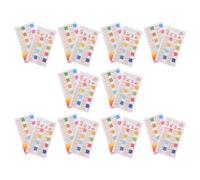 Mobestech Set da 10 Adesivi per Calendario 2026 Schede Divisorie Mensili Autoadesive Segnalibri Planner Resistenti per Organizzazione e Pianificazione Ufficio e Agenda Personale