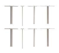 Mobestech Set da 2 Perforatori per Tappi in Gomma e Sughero, Utensili Manuali per Laboratorio, Trapano Piccolo per Forare, Strumenti Multifunzionali per Uso Scolastico e Artigianale