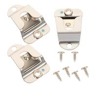 Mobestech Set da 3 Supporti per Microfono Radio in Metallo Clip Posteriore per Microfono Cb Compatibile Gm300 Gm950 Gm3688 Gm3188 Auto per Comunicazioni Sicure
