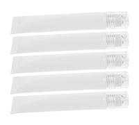 Mobestech Set da 5 Flaconi Roll-On 20 Ml in Tubo Morbido Ricaricabili Mini Contenitori Cosmetici Vuoti per Crema Occhi Siero e Aromaterapia Flaconi Portatili da Viaggio a Tenuta Stagna