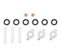 Mobestech Set di Molle per Pistone Tromba Cornetta e Flicorno in Acciaio Inox Feltro Sughero e Piastra Kit Ricambio per Valvole e Pulsanti Accessori Manutenzione Strumenti a Fiato