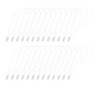 Mobestech Set Professionale Micro Anelli Bianchi per Extension Chioma Strumento di Trazione ad Anello e Infilatore Nano Ring Kit Rapido per Salone e Uso Quotidiano Finitura Invisibile e