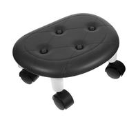Mobestech Sgabello Ruote Piccolo e Basso Per Interni Sgabello Rotelle Portatile e Leggero Come Poggiapiedi Accessorio Per Mobili Rotelle Scorrevoli Gradi Senza Danni Al Pavimento