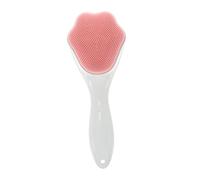 Mobestech Spazzola per Pulizia Viso in Silicone Rosa a Forma di Zampa di Gatto Manico, Esfoliante e Massaggiante per Rimuovere Cellule Morte e Migliorare la Circolazione