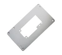 Mobestech Staffa Di Conversione Atx a 1u in Alluminio Anodizzato Nero Per Alimentatore, Supporto Compatibile Per Chassis Pc, Accessorio Pratico Per Appassionati Di Fai-da-te e Giochi