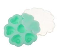 Mobestech Stampo per Ghiaccio Forma Silicone Alimentare Antiaderente e Riutilizzabile Contenitore per Alimenti e Vaschette Congelare per Dolci e Pappe Facile da e Smontare