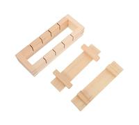 Mobestech Stampo Sushi in Portatile per con Design Strati Pressa Compatta per Sushi Musubi Viaggi e Picnic