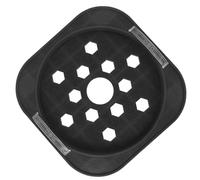 Mobestech Supporto per Bombola di Gas Piastra Inferiore Robusta e Vassoio di Raccolta, Base Mobile Ruote, per Cucine Professionali