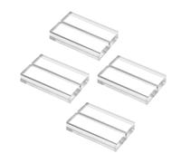 Mobestech Supporto per Cartello da Tavolo per Banchetti Espositore in Acrilico per Numeri da Tavolo Portacartelli per Matrimoni Portacarte con Base in Acrilico