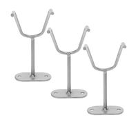 Mobestech Supporto per Spruzzatore di Vernice da Parete in Acciaio, Porta Flaconi Spray 3 Pezzi, Organizer per Vernice Spray per Officina, Garage e Studi di Pittura