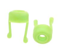Mobestech Supporto Portatile Per Collirio in Silicone a Spirale 2 Pezzi, Guida Per Applicatore Di Collirio Pratico e Flessibile, Per Uso Domestico e Riduzione Del Gocciolamento