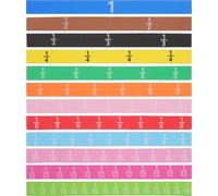 Mobestech Tessere Magnetiche per Frazioni Montessori Strisce Educative per Giochi Matematici Visualizzazione Chiara di Addizione e Sottrazione Sviluppo Cognitivo e Logico Materiale Sicuro e