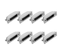 Mobestech Tiranti per Rullante Elettroplaccati in Metallo, 8 Pezzi Doppio Foro, Staffe di Montaggio per Batteria Compatibili Kit Vari, Accessori Hardware per Percussioni ad Alte Prestazioni