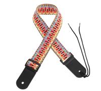 Mobestech Tracolla Ukulele in Vera Pelle Regolabile Cinturino Stile Tradizionale Morbido e Resistente per Tutti i Modelli Accessorio Strumento Musicale Comodo e Durevole