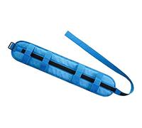 Mobiclinic, Cintura di trasferimento per adulti, Sicurezza, Con 4 maniglie, Assistenza ai disabili, 74 x 14 cm, Colore blu