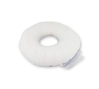 Mobiclinic®, Cuscino antidecubito, Rotondo, Con foro, Ciambella per coccige, Emorroidi, Marchio europeo, Sedia, Divano, A rotelle, Prevenzione delle ulcere da pressione, Bianco