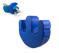 Mobiclinic®, Cuscino rotante per persone allettate, Antidecubito, Schiuma, Maniglie per cambio postura, Forma a U, Fodera Impermeabile Lavabile, Base Antiscivolo, 50x40,5x12 cm, 100 kg, Folk