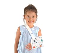 Mobiclinic ®, Fascia braccio per bambini, Reggibraccio ortopedico, Taglia s, 100% cotone, Marchio europeo, Tutore, Cinghia regolabile, Spalla, Avambraccio 22 cm, No lattice, Mostri