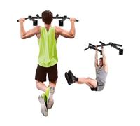 Mobiclinic® fitness, Barra per trazioni, K3, Parete, Kit di ancoraggio, Acciaio, Max. 250 kg, Esercizi forza, Impugnature in schiuma