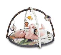 Mobiclinic® Kids, 2 in 1, Palestrina Neonato + Tappeto Bambini, Musica Inclusa, 5 Giochi interattivi, 0-6 Mesi, Sviluppo motorio, Dreamland, Pieghevole, Imbottito, Archi, Evolutivo