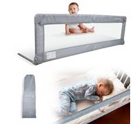 Mobiclinic® kids, Sponda da letto pieghevole, Dreamy, Fissaggio sotto materasso, Borsa per il trasporto, Barriera sicura e protettiva, Bambini 18 mesi a 5 anni, 150 cm