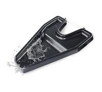 Mobiclinic®, Lavatesta Portatile, Impugnatura per Il Collo con Velcro, Facile da Trasportare, 44 x 32, 5 cm, Lavatesta da Salone, Ausili per Il Lavaggio dei Capelli, Lavatesta in Plastica, Nero