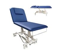Mobiclinic®, Lettino Massaggio a Due Corpi, Altezza Regolabile, Fino a 180 Kg, Schienale Reclinabile, 194x70x83 cm, Ruote Retrattili, Foro per il Viso, Portarotolo, Professionale, Massaggio, Estetica