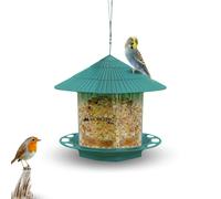 Mobiclinic® Mangiatoia per Uccellini da Esterno Capacità 1,2L Balcone e Giardino
