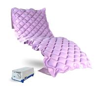 Mobiclinic®, Materasso antidecubito ad aria alternata, Modello mobi 1, Con motore a compressore, Pvc medicale ignifugo, Marchio europeo, Per piaghe da decubito di grado i, 130 celle, Colore: lilla