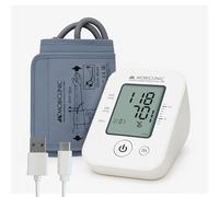 Mobiclinic®, Misuratore Pressione da Braccio, Ampio Display LCD, 90 Memorie, Media di 3 Misurazioni, Rilevamento dell'aritmia, Avviso di Movimento, Preciso, Tensimax